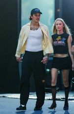 MAIKA MONROE and Dalton Gomez Out in New York 07/16/2024