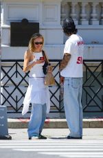 MAIKA MONROE and Dalton Gomez Out in New York 07/19/2024