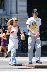 MAIKA MONROE and Dalton Gomez Out in New York 07/19/2024