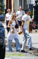 MAIKA MONROE and Dalton Gomez Out in New York 07/19/2024