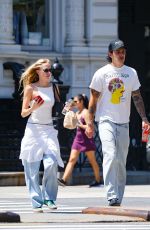 MAIKA MONROE and Dalton Gomez Out in New York 07/19/2024