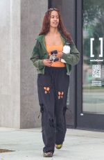MALIA OBAMA Leaves Solidcore Gym in Los Angeles 07/13/2024
