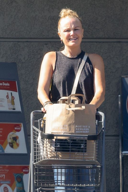 MALIN AKERMAN Shopping at Gelson