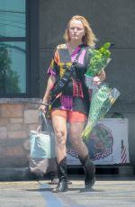 MALIN AKERMAN Shopping Fresh Flowers and Herbs in Los Feliz 07/23/2024