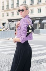 MANDY BORK Out After Paris Fashion Week 06/29/2024