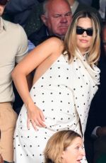 MARGOT ROBBIE at Wimbledon in London 07/12/2024