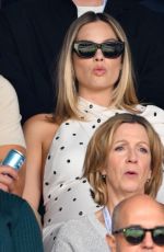 MARGOT ROBBIE at Wimbledon in London 07/12/2024