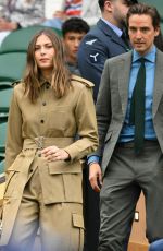 MARIA SHARAPOVA Arrives at Wimbledon 07/04/2024