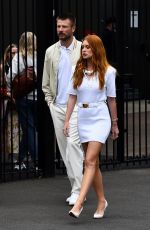 MARINA RUY BARBOSA Heading to Vip Gate at Wimbledon All England Tennis Club 07/03/2024