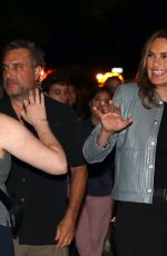 MARISKA HARGITAY and ANNIE DONNA KELLY on the Set of Law and Order: SVU in West Village 07/21/2024