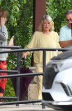 MARTHA STEWART Out and About in Bedford in New York 07/15/2024