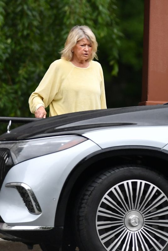 MARTHA STEWART Out and About in Bedford in New York 07/15/2024