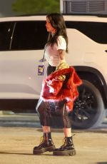 MEGAN FOX Leaves Blink-182 Concert in Los Angeles 07/07/2024