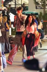 MEGAN FOX Leaves Blink-182 Concert in Los Angeles 07/07/2024