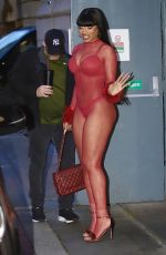 MEGAN THEE STALLION Night out in Manchester City Centre 07/13/2024