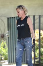 MELANIE GRIFFITH Out House Hunting in Los Angeles 07/24/2024