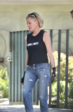 MELANIE GRIFFITH Out House Hunting in Los Angeles 07/24/2024