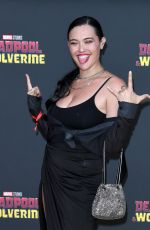 MICOL RONCHI at Deadpool & Wolverine Photocall in Milan 07/23/2024