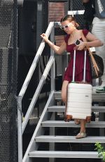 MILLIE BOBBY BOWN at a Heliport in Manhattan 07/28/2024