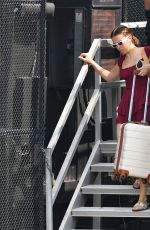 MILLIE BOBBY BOWN at a Heliport in Manhattan 07/28/2024