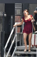 MILLIE BOBBY BOWN at a Heliport in Manhattan 07/28/2024