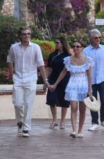 MILLIE BOBBY BROWN at a Family Stroll at Porto Cervo Square 06/28/2024