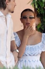 MILLIE BOBBY BROWN at a Family Stroll at Porto Cervo Square 06/28/2024