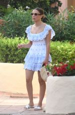 MILLIE BOBBY BROWN at a Family Stroll at Porto Cervo Square 06/28/2024