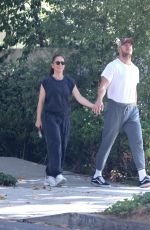 MINKA KELLY and Dan Reynolds Enjoying a Casual Stroll in Los Angeles 07/20/2024