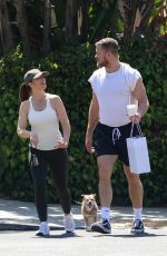 MINKA KELLY and Dan Reynolds Out with Their Dog in Los Angeles 07/26/2024
