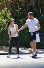 MINKA KELLY and Dan Reynolds Out with Their Dog in Los Angeles 07/26/2024
