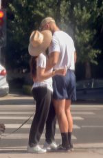 MINKA KELLY and Dan Reynolds Out with Their Dog in Los Angeles 07/30/2024