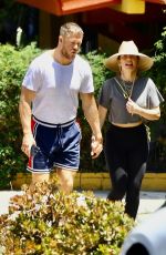 MINKA KELLY and Dan Reynolds Shopping Post Lunch at Millie