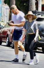 MINKA KELLY and Dan Reynolds Shopping Post Lunch at Millie