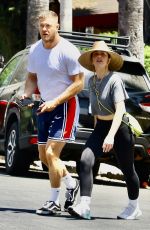 MINKA KELLY and Dan Reynolds Shopping Post Lunch at Millie