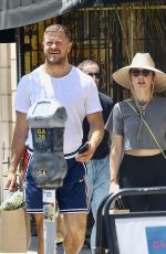 MINKA KELLY and Dan Reynolds Shopping Post Lunch at Millie