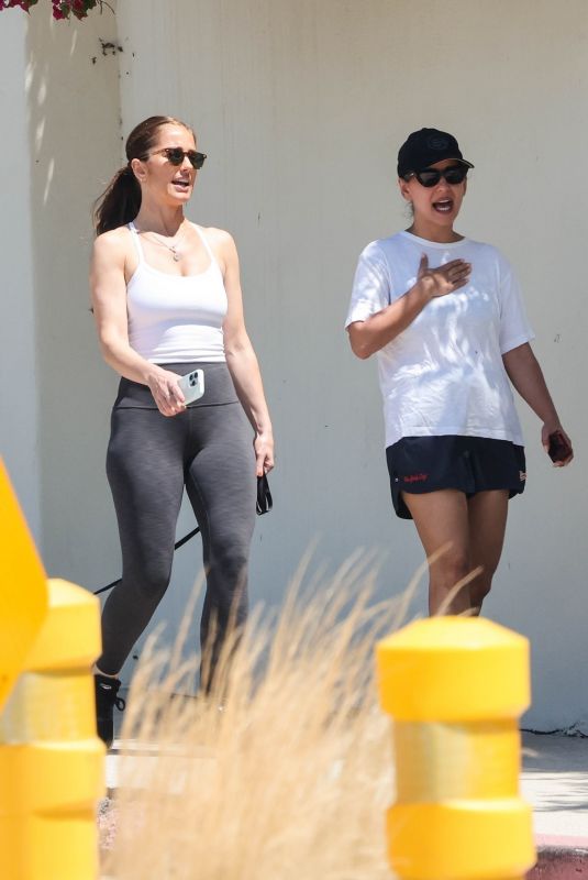 MINKA KELLY and KHATIRA RAFIQZADA Out in Los Angeles 07/07/2024