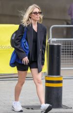 MOLLIE KING Leaves Her New Show at BBC Radio One in London 07/04/2024