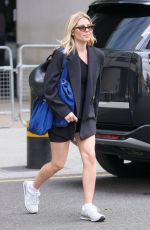 MOLLIE KING Leaves Her New Show at BBC Radio One in London 07/04/2024