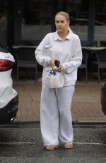 MOLLY MAE HAGUE Leaves a Nail Bar in Hale 07/01/2024