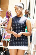 MOSES INGRAM Arrives at The View Studios in New York 07/15/2024