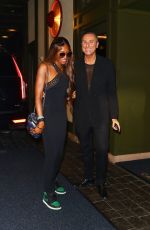 NAOMI CAMPBELL Arrives for Dinner with Friends in New York 07/24/2024