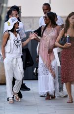 NAOMI CAMPBELL, MICHELLE RODRIGUEZ and EIZA GONZALEZ Out Shopping in Ibiza 07/10/2024