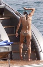 NAOMI CAMPBELL, MICHELLE RODRIGUEZ, EIZA GONZALEZ and AFEF JNIFEN in Bikinis on Holiday in Ibiza 07/09/2024