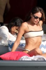 NAOMI CAMPBELL, MICHELLE RODRIGUEZ, EIZA GONZALEZ and AFEF JNIFEN in Bikinis on Holiday in Ibiza 07/09/2024
