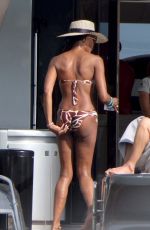 NAOMI CAMPBELL, MICHELLE RODRIGUEZ, EIZA GONZALEZ and AFEF JNIFEN in Bikinis on Holiday in Ibiza 07/09/2024