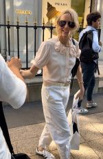 NAOMI WATTS Leaves Prada Store in Paris 06/28/2024