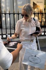 NAOMI WATTS Leaves Prada Store in Paris 06/28/2024