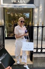 NAOMI WATTS Leaves Prada Store in Paris 06/28/2024