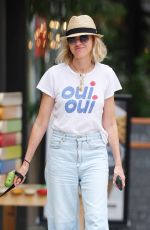 NAOMI WATTS on a Dog Walk in Tribeca Neighborhood 07/22/2024